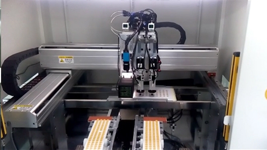 FPC钢片补强机定位贴合视觉系统