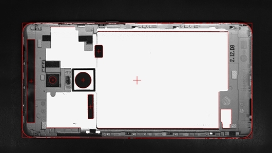 手机盖板尺寸测量